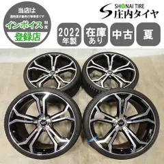 夏4本SET 会社宛 送料無料 255/30ZR21×9J 93Y ファルケン AZENIS 2022年製 VST Type-PLS FORGED 鍛造 アルミ VOLVO ボルボ  V90 NO,I3948のサムネイル