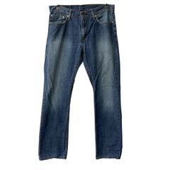 ヒューゴボス ストレートデニムパンツ ジーンズ 古着 インディゴブルー 