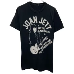 メキシコ製 tultex 半袖 バンドTシャツ L ブラック タルテックス プルオーバー JOAN JETT ジョーン・ジェット カットソー 夏物 a805-6713のサムネイル