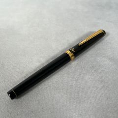 PILOT Elite 万年筆 ブラック ゴールド ペン先14K-585 - メルカリ