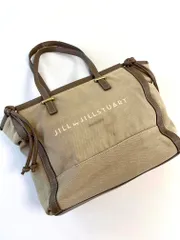 JILL by JILL STUART ジル バイ ジル スチュアート フリルレイヤード トート バッグ ベージュ ■■レディース