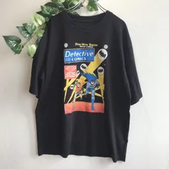 良品✨ ジーユー GU バットマン プリント Tシャツ ブラック 半袖 ゆったりビッグシルエット オーバーサイズ ストリート コミック カットソー ユニセックスのサムネイル