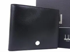 dunhill ダンヒル 二つ折り 財布 LF3020A ブラック系 レザー メンズ 新品未使用展示品のサムネイル