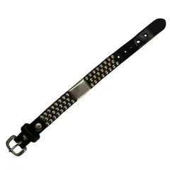 ウルフズヘッド WOLF’S HEAD WRIST BAND スタッズ レザー ブレスレット メンズジュエリー・アクセサリー ブレスレット ブラック 201goods-964 VBのサムネイル