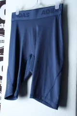 (XL) adidas ハーフパンツ パンツ レギンス ネイビー インナー-26C9