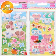 [2종 세트] 푸치큐아~Precure fairies~ 푸치큐아 씰 리필 [포카포카 가든 ver. / 모구모구 런치 ver. ]