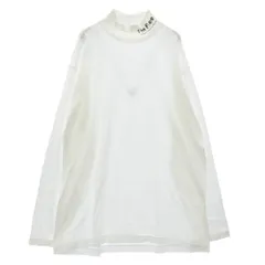 Yohji Yamamoto ヨウジヤマモト S'YTE サイト 20SS UB-T75-006 I'm Free High Neck T-Shirt ハイネック 長袖Tシャツ ホワイト系 4【中古】のサムネイル
