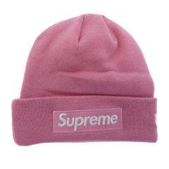 Supreme New Era Box Logo Beanie Pink - メルカリ