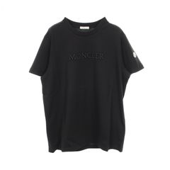 MONCLER 半袖 コットン ワンピース ブラックM切り替えが素敵✨ - メルカリ