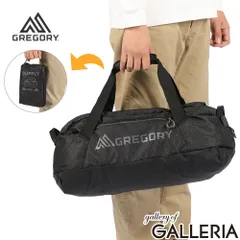 【日本正規品】 グレゴリー ボストンバッグ メンズ レディース 旅行 修学旅行 大容量 GREGORY ブランド 軽量 軽い おしゃれ 撥水 パッカブル リュック 2WAY 30L 2泊 3泊 TECH DUFFELS サプライ30 オブシディアンブラックのサムネイル
