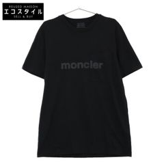 超希少✨】モンクレール 背面ビッグロゴ ワンポイントラバーロゴ T 