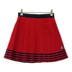 新品 未使用 アンパスィ スカート ストレッチ レッド 赤 XL LL - メルカリ
