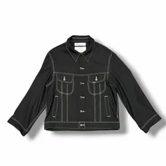 DAIRIKU 20SS Regular Polyester Jacket レギュラーポリエステルジャケット ワークジャケット カバーオール ダイリク 20SS J-8 ブラック F （15982M）のサムネイル