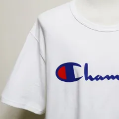 チャンピオン Tシャツ 3XL ホワイト 白 Champion メンズ 2XL 大きいサイズ 新品 未使用 デカロゴ 袖目あり ヘリテージ インポート 超 オーバーサイズ 超ビックサイズ アメリカ購入