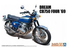 ナガノ HONDA Dream CB750FOUR 1/8 プラモ 取説無 - メルカリ