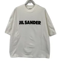 JIL SANDER　ジルサンダー　JSMP707020 20年 ホワイト ロゴプリント Tシャツ　Ｍのサムネイル