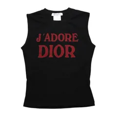 極美品 Christian Dior クリスチャンディオール J'ADORE DIOR ジャドール タンクトップ 2A12155300 サイズ38 ガリアーノ期 中古 4a003167のサムネイル