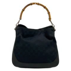 美品✨GUCCI バンブー トートバッグ 2way ショルダー 肩掛け GG柄 