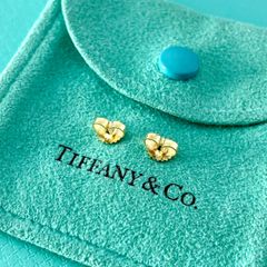 Tiffany ピアス ラブ&キス XO ゴールド - メルカリ