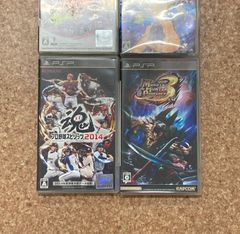 [PSP 소프트 4 개 세트] 몬한 3rd / 화장실 2014 / 프로스피 2014 / 골판지 전기 W M316 ②