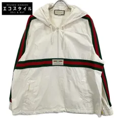 GUCCI　グッチ　594861 ホワイト シェリーライン アノラックパーカー　48のサムネイル