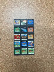 Nintendo DS software, 15-game bundle: Inazuma Eleven, Pokémon, Mario. M316③