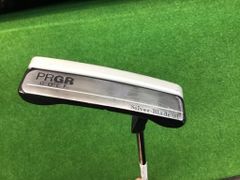 週末限定値下げPRGR センターシャフトパター 黒/銀 二重溝デザイン 週末限定値下げPRGR センターシャフトパター 黒/銀 二重溝デザイン