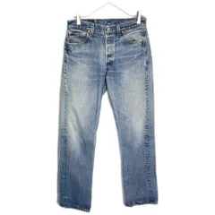 90年代 USA製 Levi's リーバイス 501 デニムパンツ ブルー(メンズ W30 L30)中古 古着 Y2061