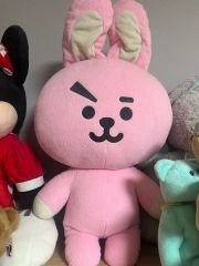 BT21 COOKY 2個セット 初代 ビッグフェイスクッション - メルカリ