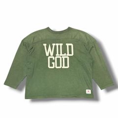セントマイケル FOOTBALL SHIRT WILD GOD L グリーン - メルカリ