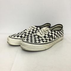 vans アナハイム オーセンティック スニーカー チェッカー グレー 29cm 