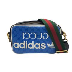 Gucci adidas 極美品 ボディバッグ レザー ユニセックス ベルト - メルカリ