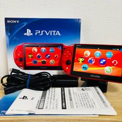 PS Vita PCH-2000 レッドブラック 本体 16GBメモリーカード付 限定