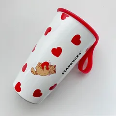 STARBUCKS バレンタイン　カップシェイプ　ステンレスボトル