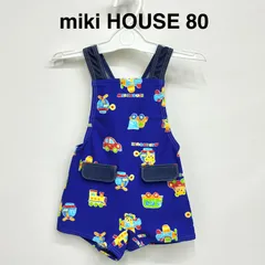 【ミキハウス miki HOUSE】水着 スイムウェア ワンピースタイプ ブルー×インディゴ　80