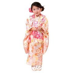 キョウエツ 七五三 3歳 女の子 着物 セット 被布 小物 フルセット