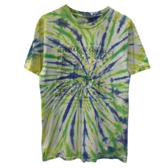 00s Hanes 半袖 プリントTシャツ M グリーン マルチカラー ヘインズ プルオーバー 00年代 タイダイ 染め マラソン 夏物 a805-6790のサムネイル