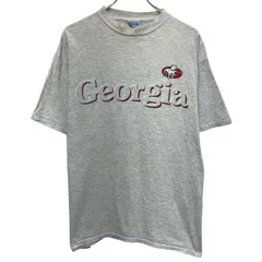 ~00s TULTEX 半袖 プリントTシャツ X-LARGE グレー タルテックス プルオーバー ~00年代 クルーネック Georgia カットソー 夏物 a805-6821のサムネイル