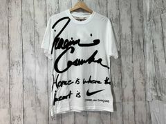 新品！NIKE コムデギャルソン tシャツ 大阪なおみ コラボ S 白 - メルカリ