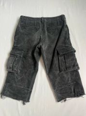 minority マイノリティ 90S 初期 レザー ショート パンツ 黒 - メルカリ
