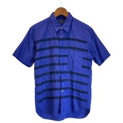 ISSEY MIYAKE WHITE LABEL コットンリネンシャツ 半袖 紺 - メルカリ