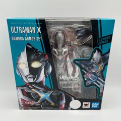 ■반다이 액션 피규어 SHFiguarts 울트라맨 엑스 & 고모라 아머 세트 개봉품 A26-1885