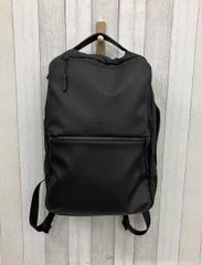極美品 コールハーン ナイロンレザー バックパック リュック ネイビー 