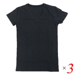 CLASS クラス 超深V TEE Vネック 3 黒 コットン | Mercari