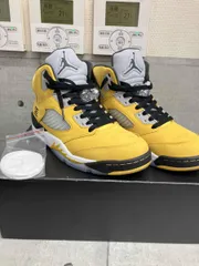 NIKE/スニーカー/AIR JORDAN 5 RETRO103372-700 イエロー 27cm