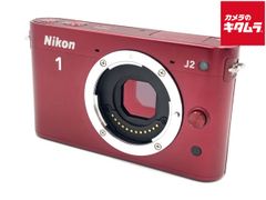 完動品 NIKON 1 J2 レッド ミラーレス #26145 - メルカリ