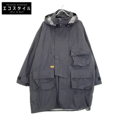 NATAL DESIGN　ネイタルデザイン　ブラック STOOPER RAIN COAT eVent ナイロンマウンテンコート　Mのサムネイル