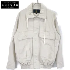 HYSTERIC GLAMOUR　ヒステリックグラマー　02201LB01 ホワイト 20SS ジップアップ ラムレザージャケットのサムネイル