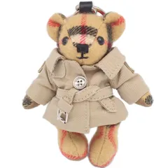BURBERRY バーバリー トーマスベア トレンチコート バッグチャーム キーリング ベージュ【いおき質店】のサムネイル