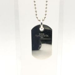 Tiffany & Co. 2003 ドッグタグ ネックレス シルバー925 - メルカリ